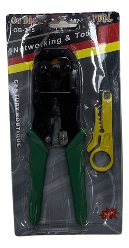 Ponchadora Ob-315 Con Cortador De Cables