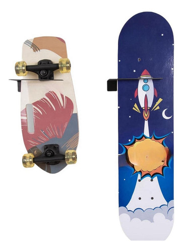 Pastel De Almacenamiento De Skateboard Montada En La Pared
