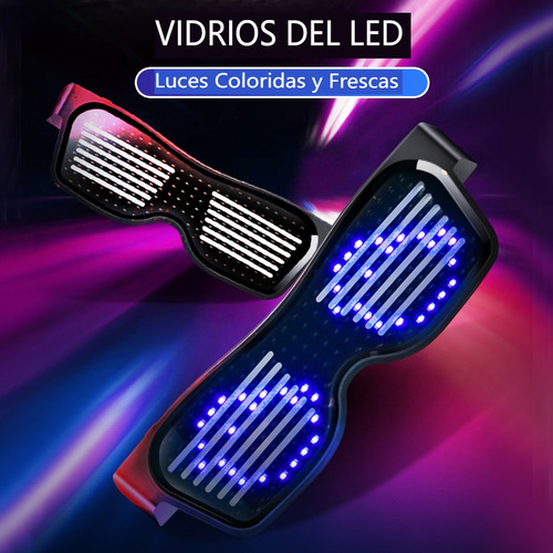 Gafas Led Gafas Led Bt Personalizables Resplandor