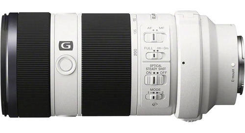 Imagen 3 de 5 de Lente Zoom Sony 70-200mm F4 Serie G Oss Full Frame En Caja