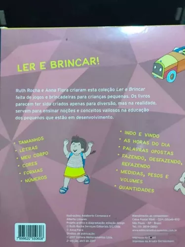 Livro Ler & Brincar: O Plano De Resgate