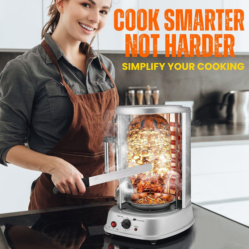 Parrilla Vertical Flexzion Para Horno Shawarma Kebab