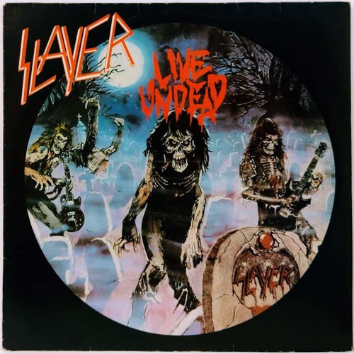 Slayer Live Undead - Lp Disco De Vinil