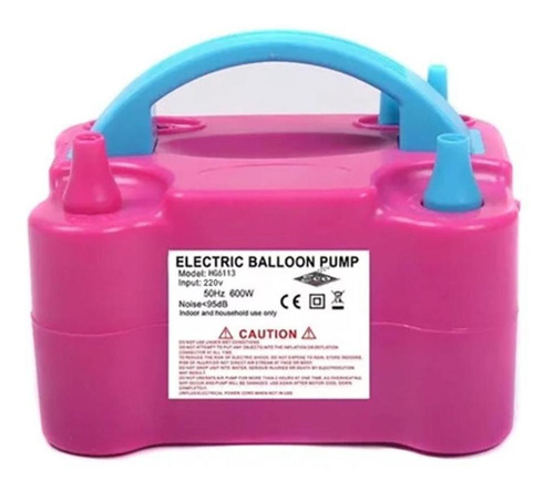 Inflador Para Encher Bexigas Ou Balões 220volts 2 Bicos