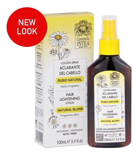 Loción Para Cabello Aclarante Camomila Intea® Rubio Natural