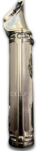 Maquina De Acabamento Cabelo Barba Aparador De Pelos Corpo Cor Dourado-escuro 127/220V