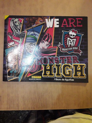 Album De Figuritas Monster High  -  Vacio 