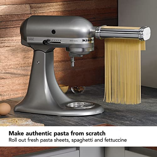 Kitchenaid Juego De Rodillos Y Cortadores Para Pasta De 3 Pi