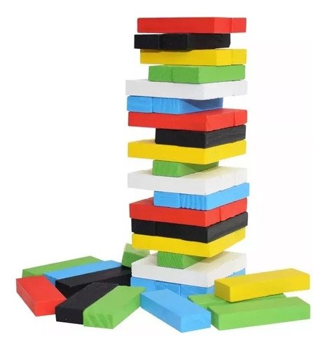 Pack 4 Juegos De Madera Damas Chinas Yenga Palitos Chinos