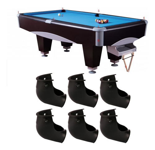Cestas De Billar Premium De 6 Uds., Cesta De Mesa De Billar,