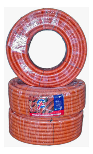 Poliducto Corrugado Flexible 3/4  (rollo C/50 Mts)