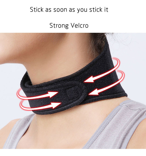 Fweaad Protector De Cuello Magnético Con Soporte De