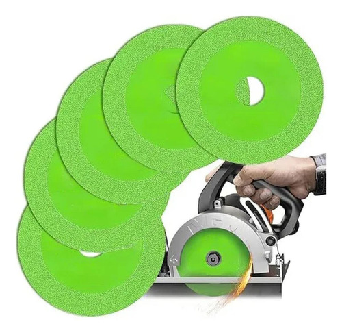 Kit De 5 Discos Ultrafinos Para Cortar Vidrio, Espejos Y Por