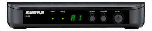 Sistema de micrófono inalámbrico Shure BLX24/B58-M15 Beta 58, color negro