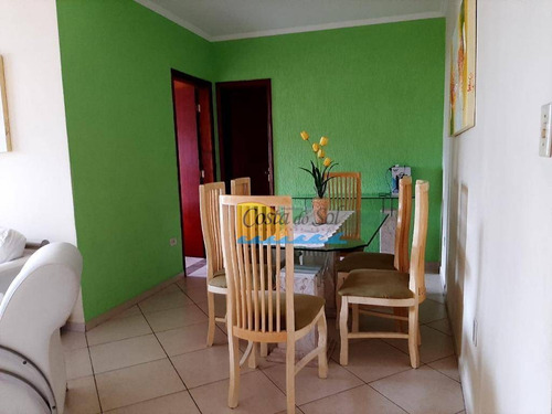 Apartamento Com 1 Dormitório À Venda, 65 M² Por R$ 235.000,00 - Vila Guilhermina - Praia Grande/sp - Ap7312
