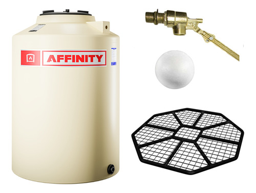 Combo Tanque Affinity 750 L + Base + Flotante 3/4 Bronce