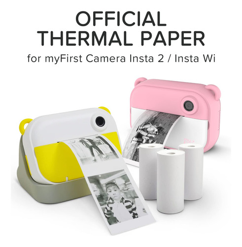 Papel Térmico Para Myfirst Camera Insta 2/insta Wi - Recambi