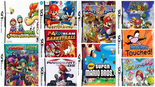 Mario Nds Collection 16 En 1 Pc Portable