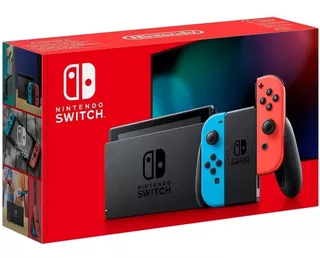 Consola Nintendo Switch Neon Batería Extendida Promo