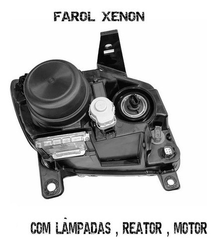 Farol Grand Cherokee 11/13 Xenon Mopar Esquerdo 55079409ak