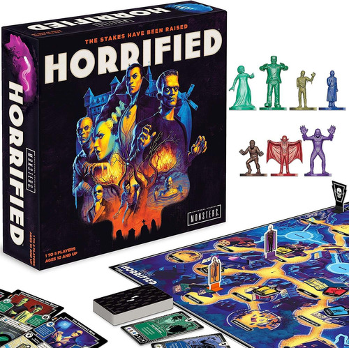 Ravensburger Horrified: Juego De Mesa De Estrategia Universa