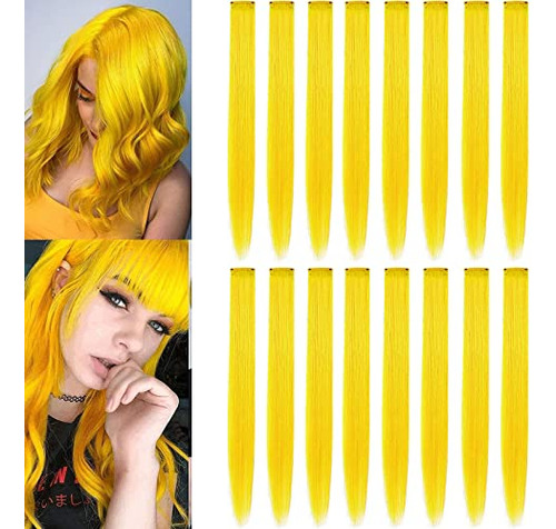 Fyhtsd 16pcs 21''olive Yellow Princess Hair 531t9