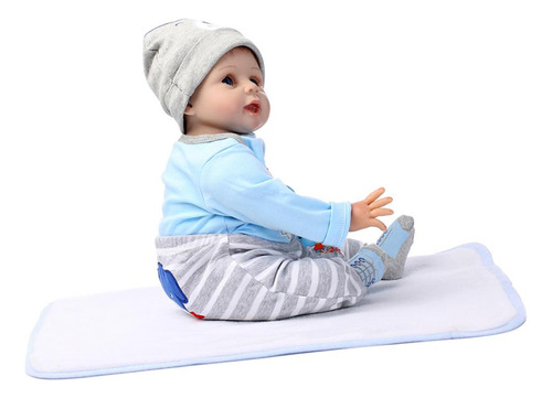 22'' Modelo De De Bebé De Recién Nacido Flexible Con Ropas