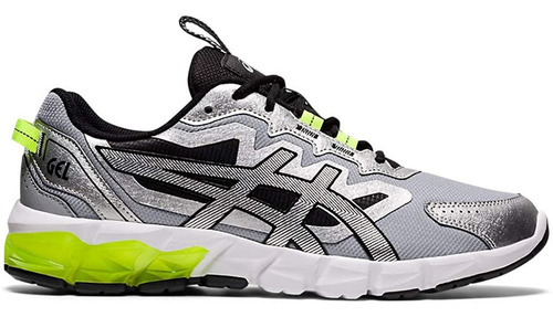 Tenis Asics Gel-quantum 90 3 Plateados/negro