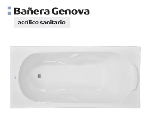 Bañera Casco Acrílica Genova 150 X 70 Cm