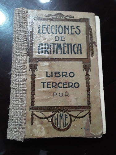 Libro De Aritmética Antiguo