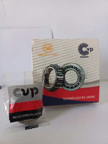 Rodamiento De Bolas 6204 Zzc3 Marca Cvp