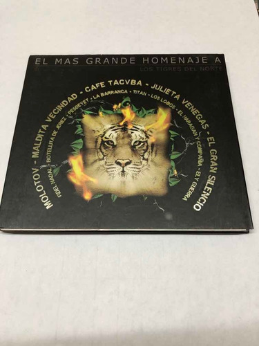 Cd Los Tigres Del Norte Tributo Rock En Español Mexicano