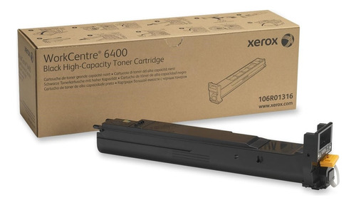 Toner Laser Xerox Workcentre 6400 106r01316 Bk