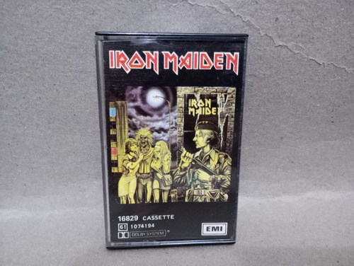 Iron Maiden - Mujeres Uniformadas Cassette 1980 La Cueva 