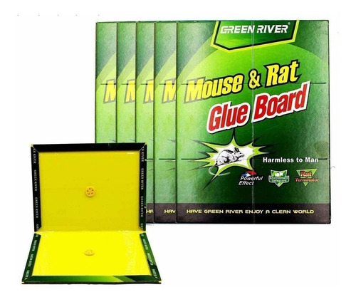 6 Trampas Para Raton Adhesiva Rat & Mouse Glue