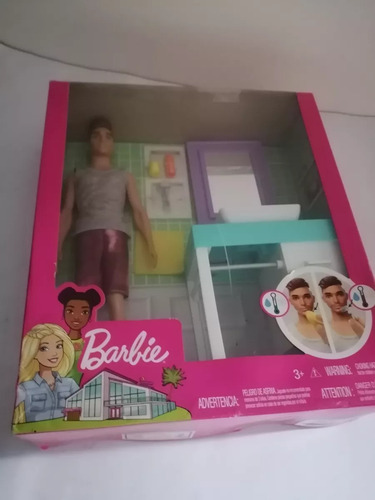 Barbie Ken Barba Mágica Original Mattel Ken Sellada De Fabri (Usado)