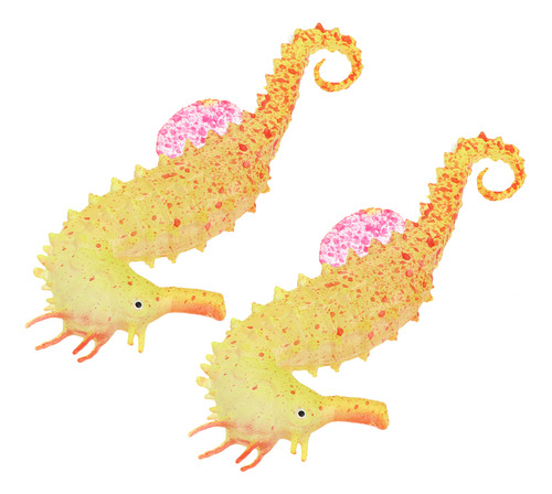 Accesorios Para Tanques Simulation Hippocampus Luminous, 2 U