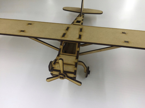Imagen 3 de 7 de Avion Cesna Souvenir 3d Puzzle Para Armar Regalo Infantil