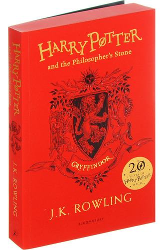 Libro Harry Potter 1 - The Philosopher`s Stone - Gryffindor