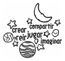 Comprar Vinilos Decorativos De Pared Textos,60x 50cm Dormitorio Niño