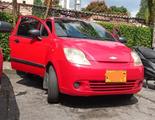 Chevrolet Spark, Local, Modelo 2009, Cilindrada 1.000, Rojo