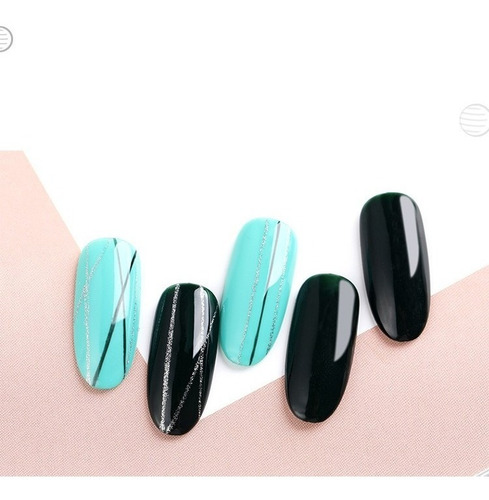 Imagem 7 de 8 de Kit3 Pincel Fina Profissionais Decoração De Unha Natural/gel