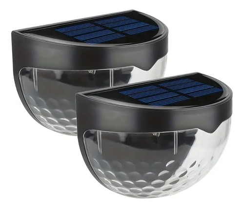 Lampara Farol Solar Led Luminaria Pared Exterior Jardin X2 