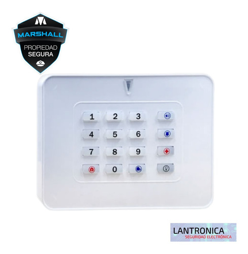 Teclado Inalambrico Key Coder P Alarma Marshall Domiciliaria