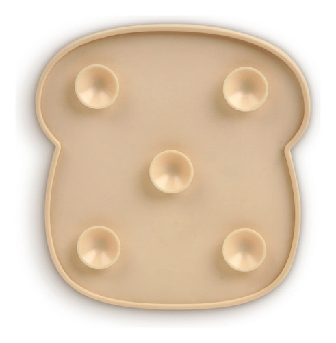 Alfombrilla Para Lamer Perros, Auténtica Silicona Tostada Fr