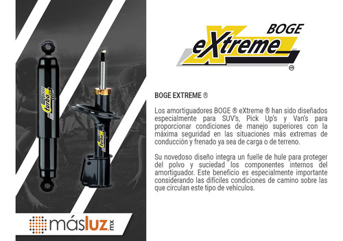 4) Amortiguadores Gas Torrent V6 3.6l 09 Boge Extreme