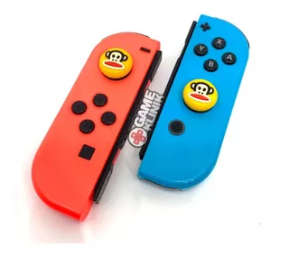 1 Par Grips Silicón Nintendo Switch/lite Thumb Stick Cap New