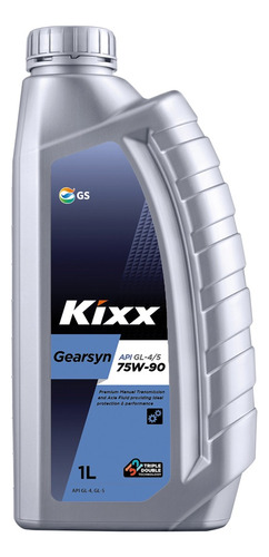 Aceite Transmisión Manual Kixx Gearsyn Gl4/gl5 75w-90 1l