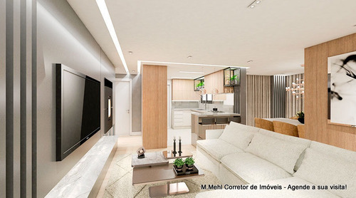 Imagem 5 de 14 de Apartamento Com 3 Dormitórios À Venda Com 179.64m² Por R$ 1.034.000,00 No Bairro Cristo Rei - Curitiba / Pr - M2cr-eer203