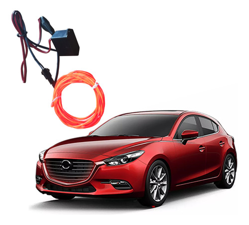 Tira Led Mazda 3 2014 2018 Parrilla Tipo Sgt M6 Envio Gratis